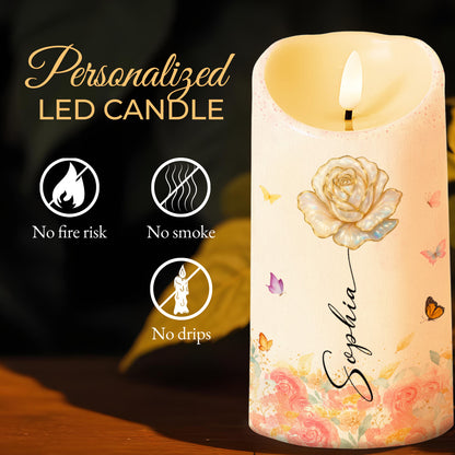 You Are Beautiful, Victorious, Enough, Rose And Butterflies