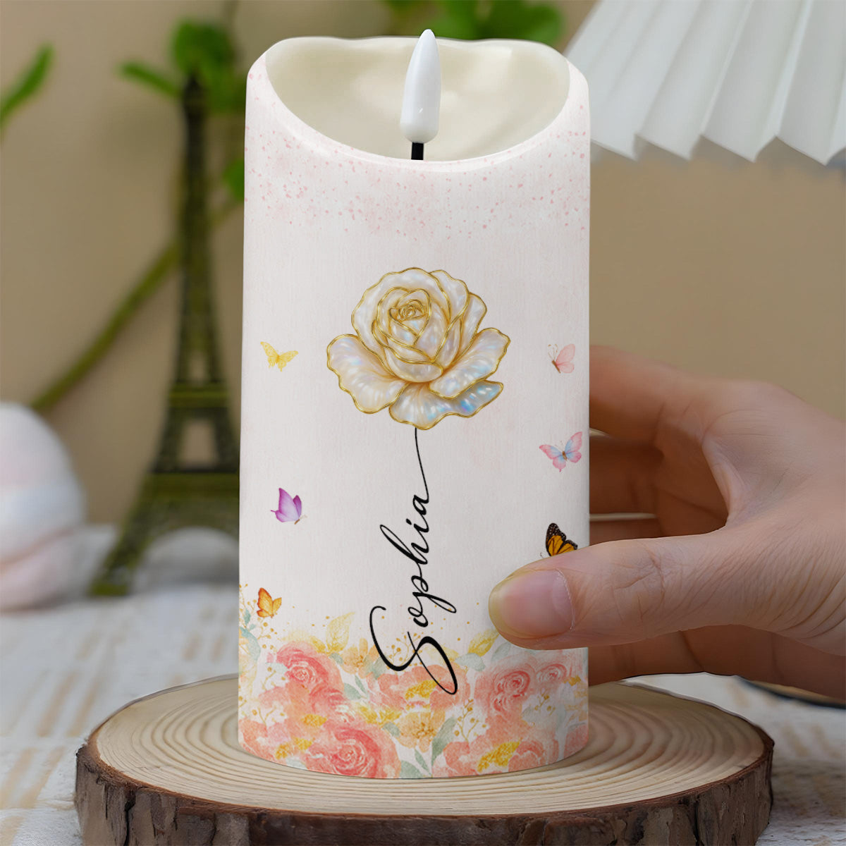 You Are Beautiful, Victorious, Enough, Rose And Butterflies