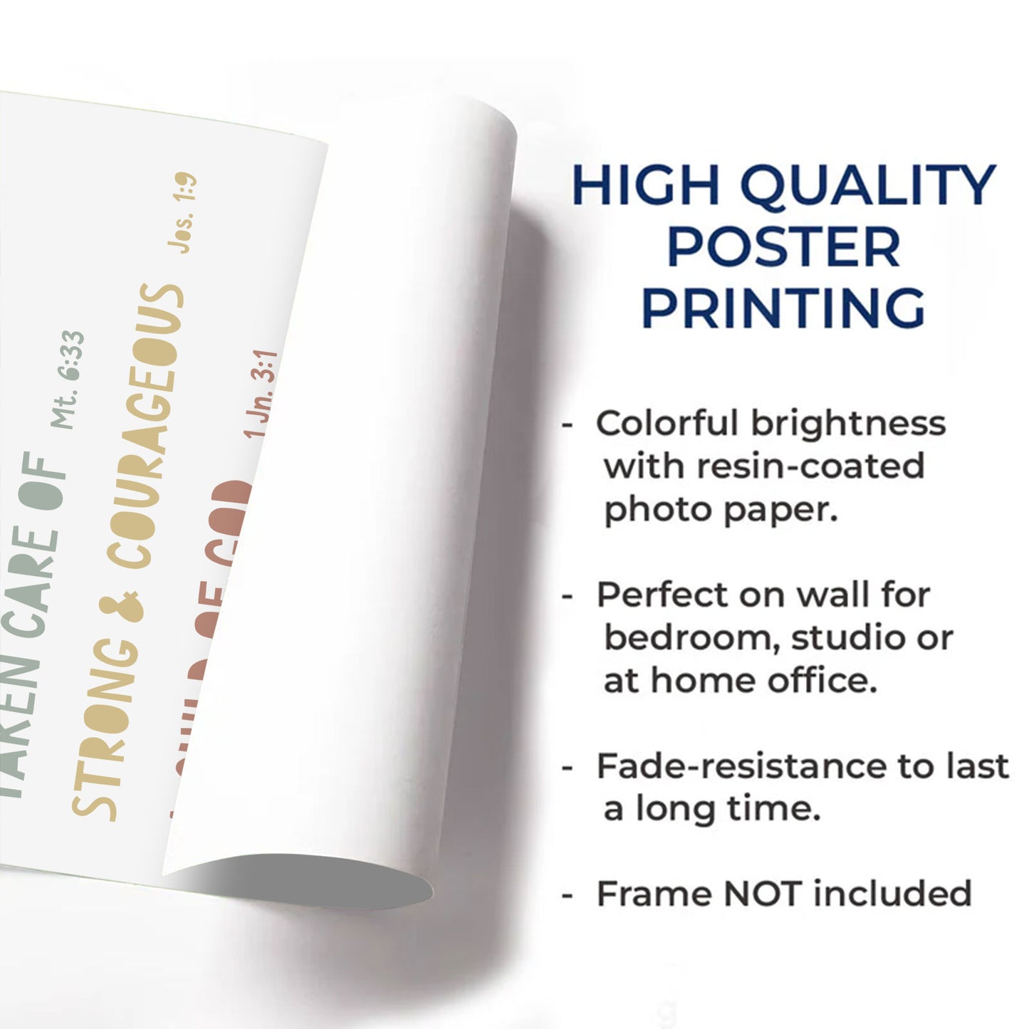 I Am Loved Chosen Wonderfully Made Protected Strong & Courageous