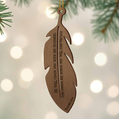 He Will Cover You With His Feathers And Under His Wings