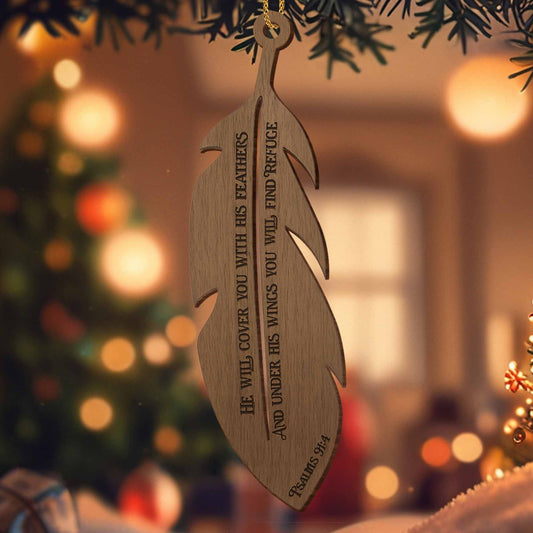 He Will Cover You With His Feathers And Under His Wings