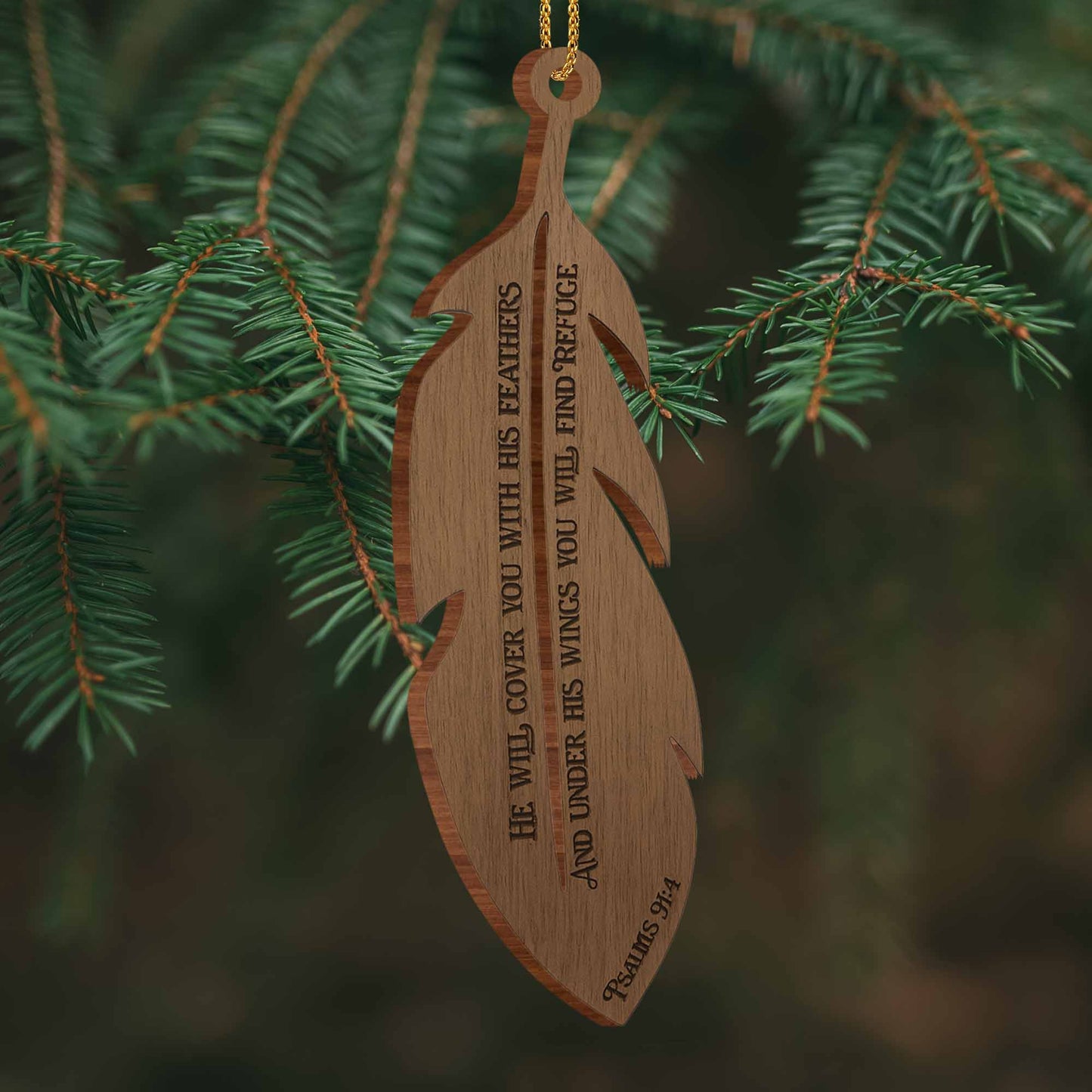 He Will Cover You With His Feathers And Under His Wings