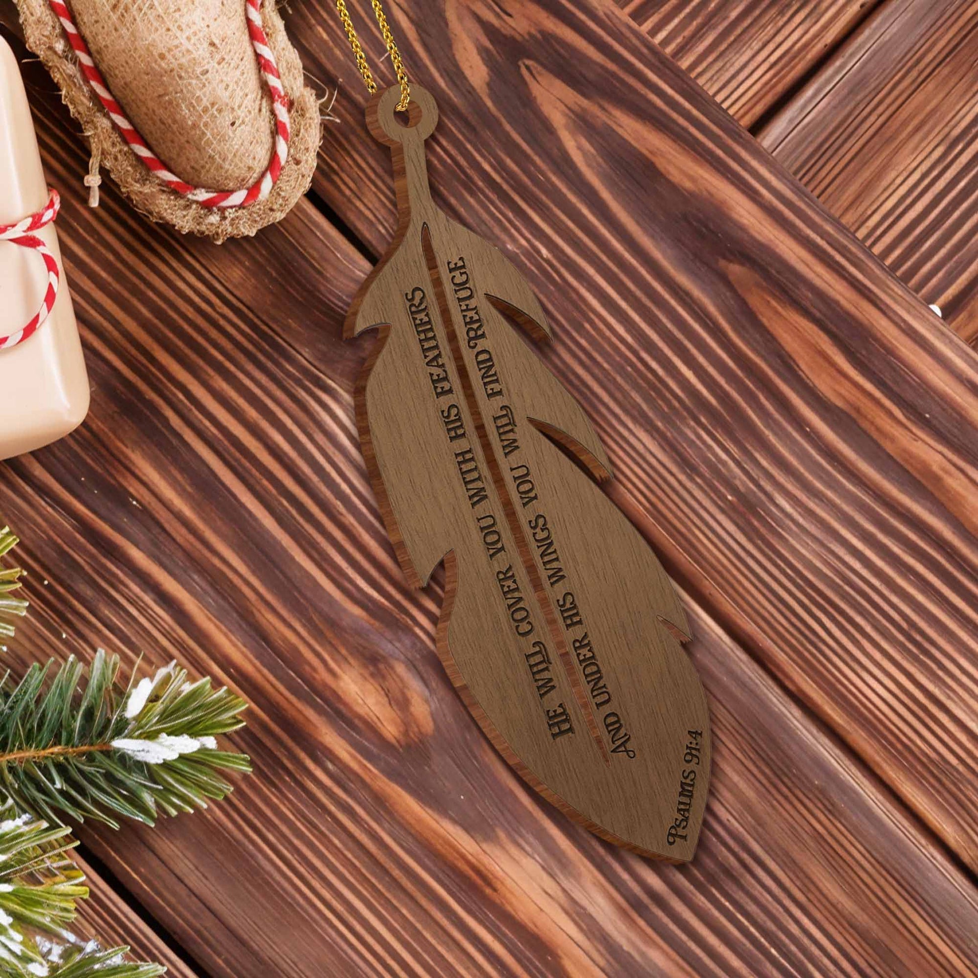 He Will Cover You With His Feathers And Under His Wings