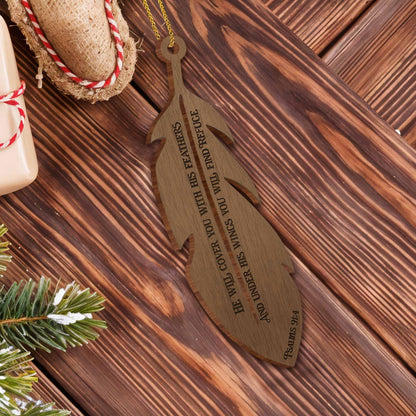 He Will Cover You With His Feathers And Under His Wings