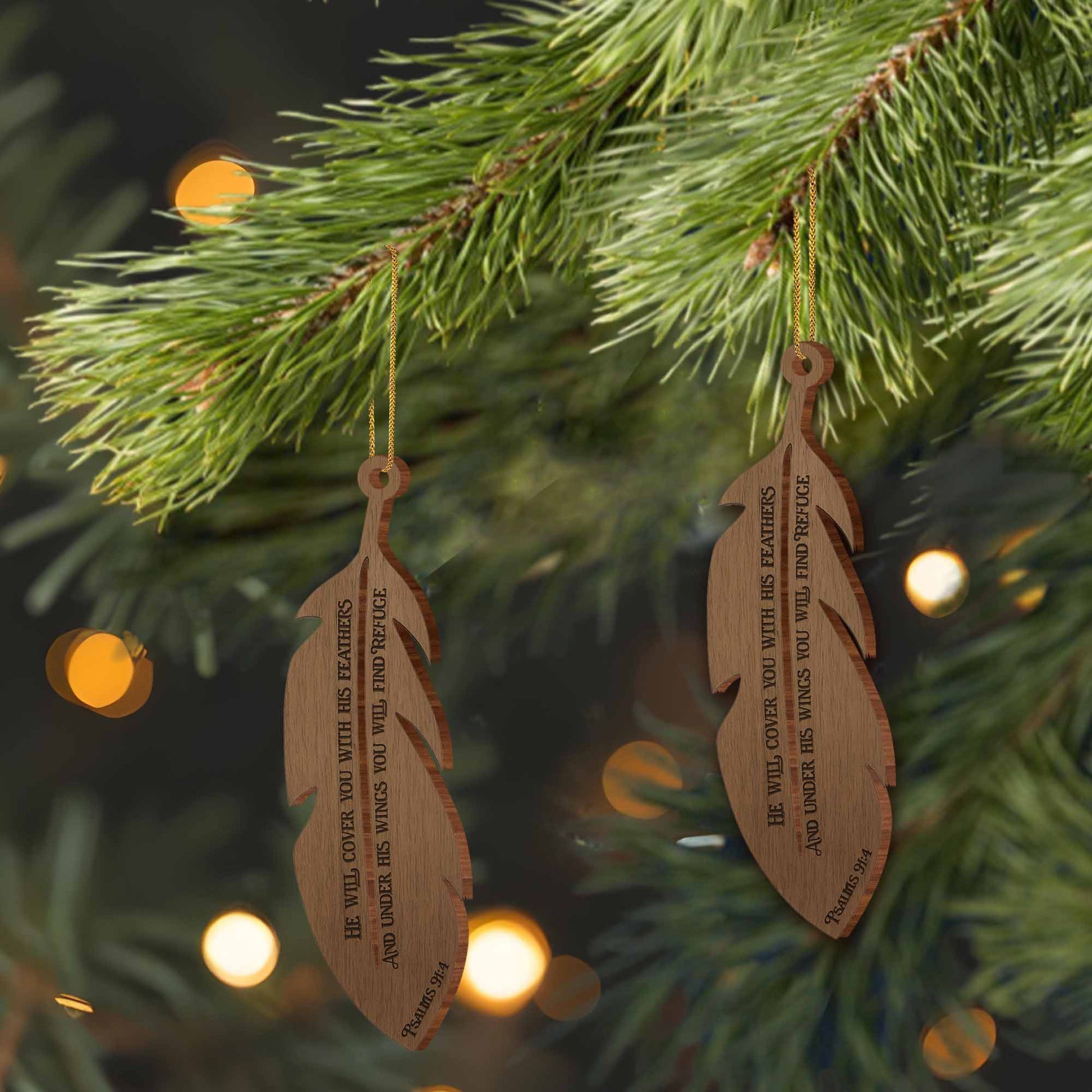 He Will Cover You With His Feathers And Under His Wings