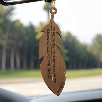 He Will Cover You With His Feathers And Under His Wings