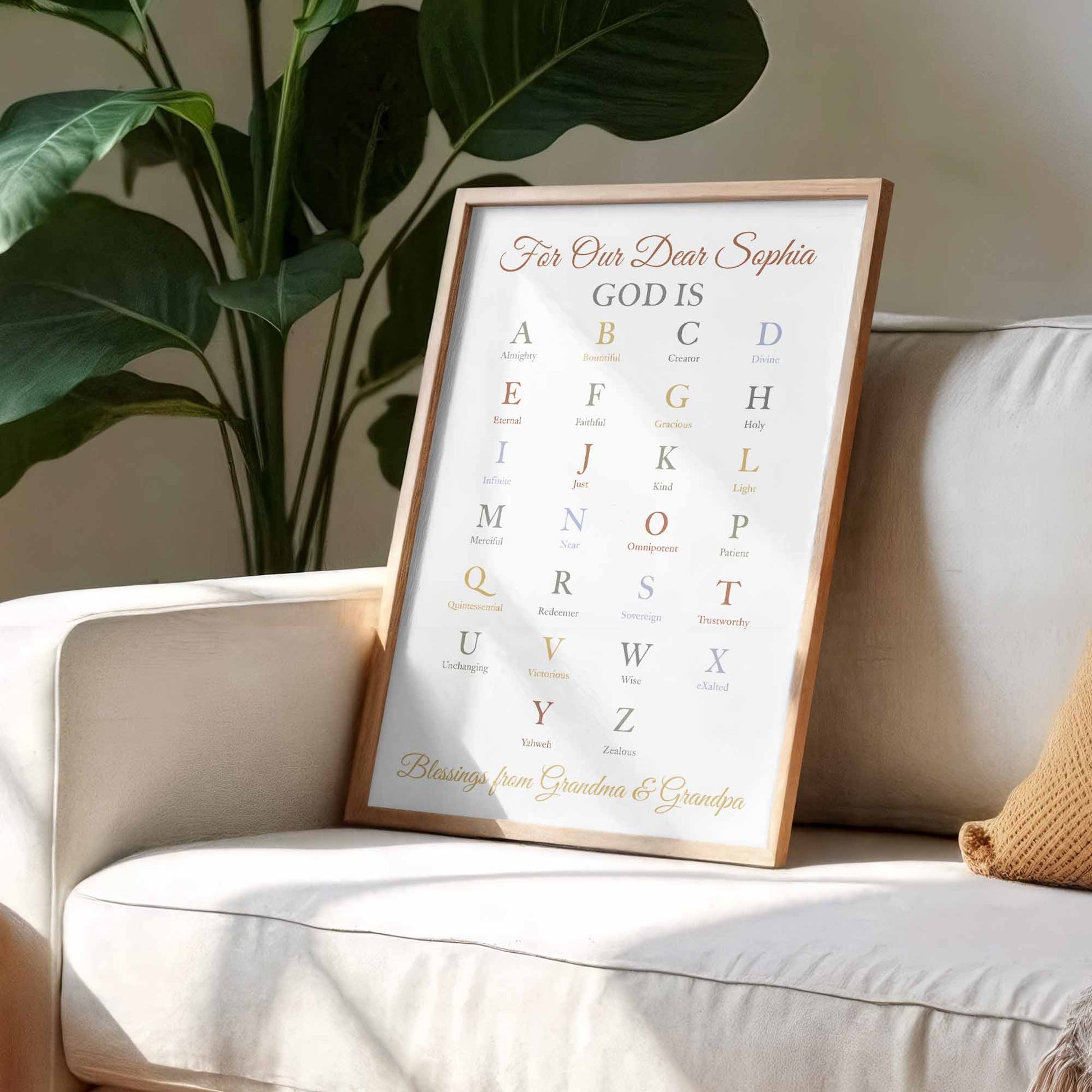 God Is A-Z Attributes, Blessings From Grandma And Grandpa