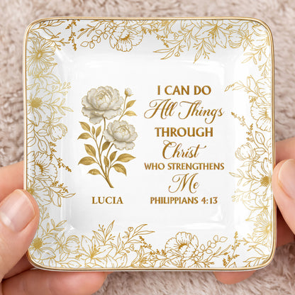 I Can Do All Things Through Christ, Floral Design