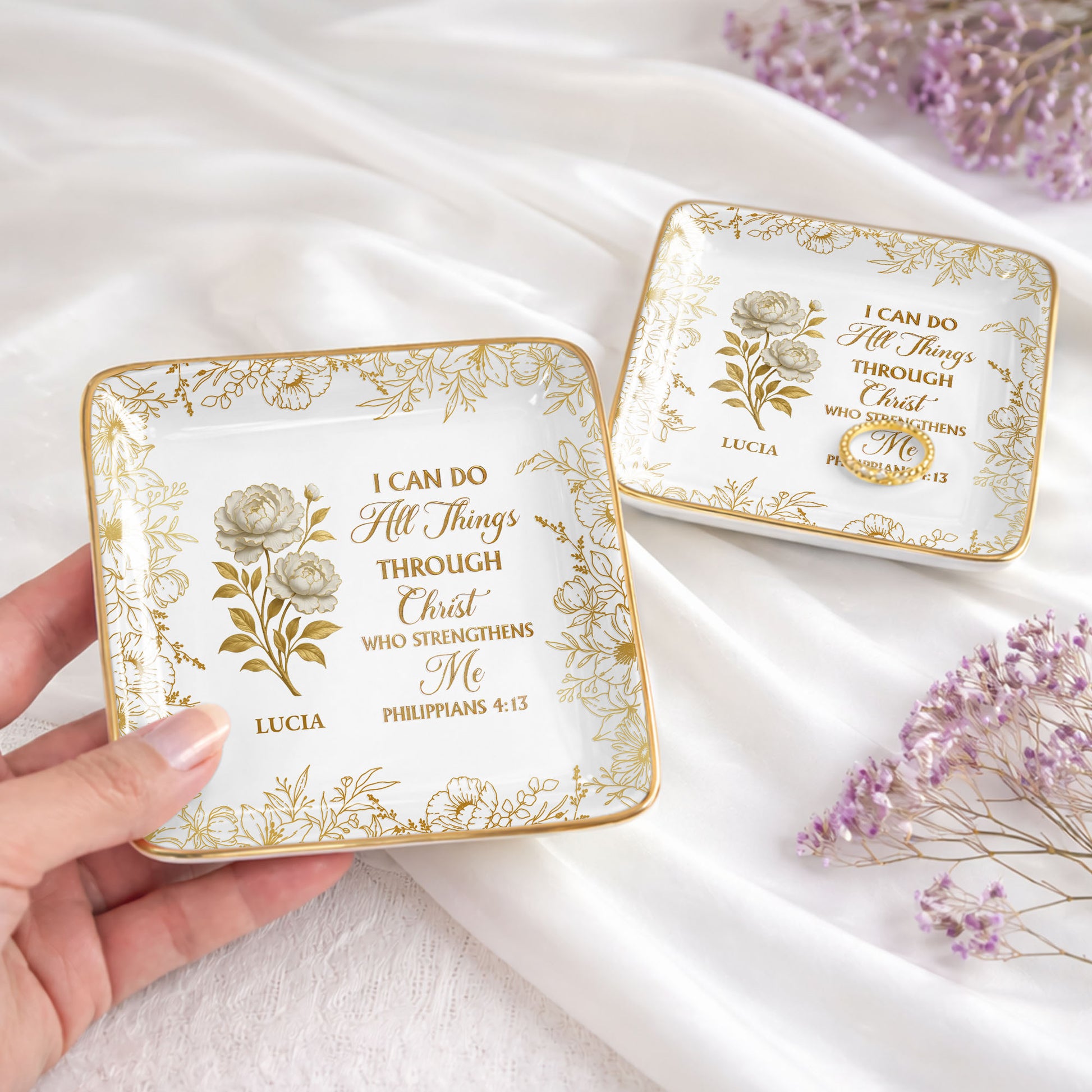 I Can Do All Things Through Christ, Floral Design