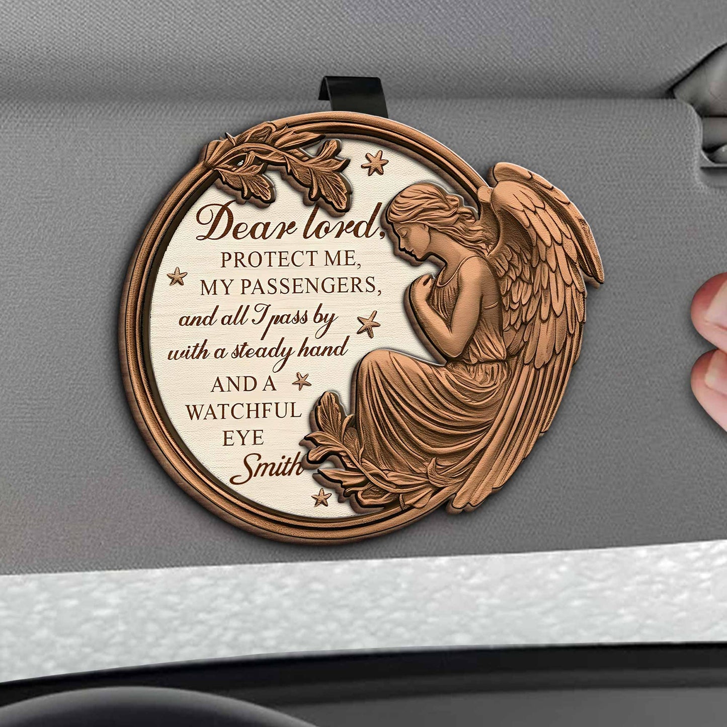 Dear Loved, Protect Me, Angel Visor Clip, Stars