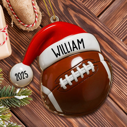 Adornos deportivos personalizados para cada atleta - Adorno de madera personalizado, forma personalizada - SPORT017_WDO