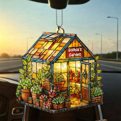 Welcome To My Garden House With Plants And Flowers