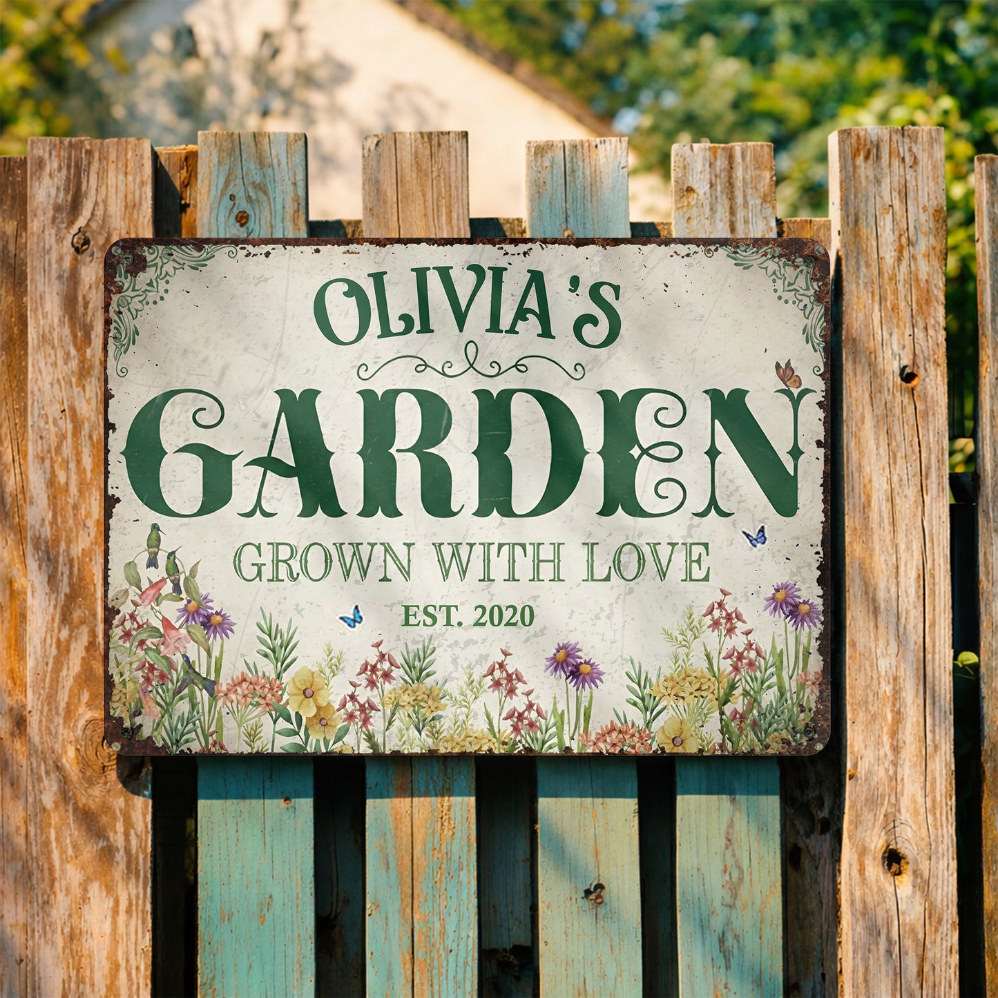 Garden Grown With Love, Flowers and Garden Decor