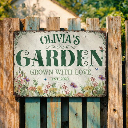 Garden Grown With Love, Flowers and Garden Decor