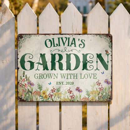 Garden Grown With Love, Flowers and Garden Decor