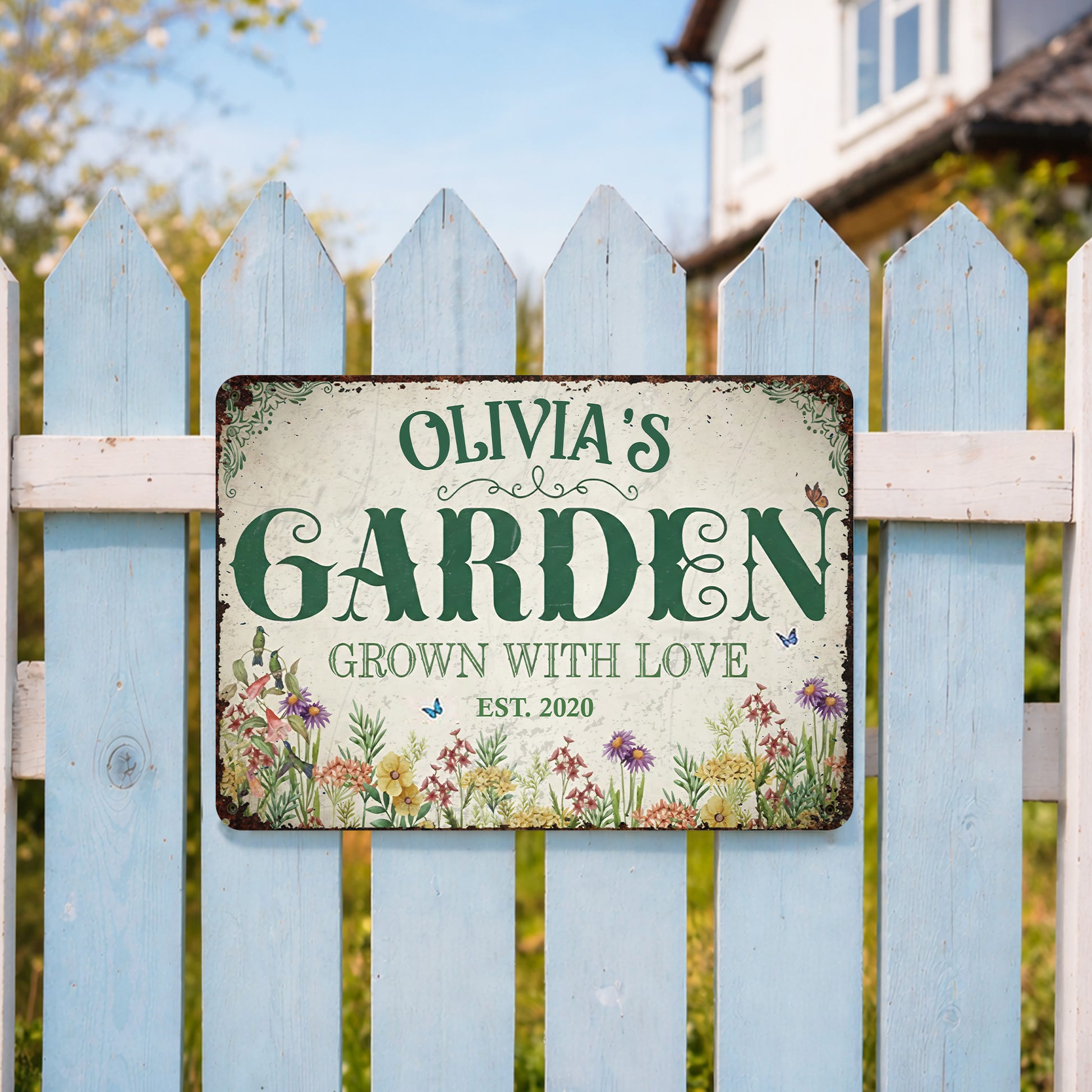 Garden Grown With Love, Flowers and Garden Decor