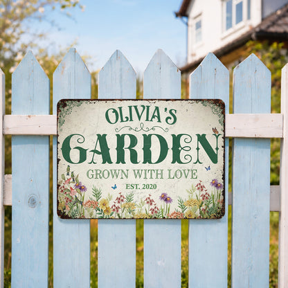 Garden Grown With Love, Flowers and Garden Decor
