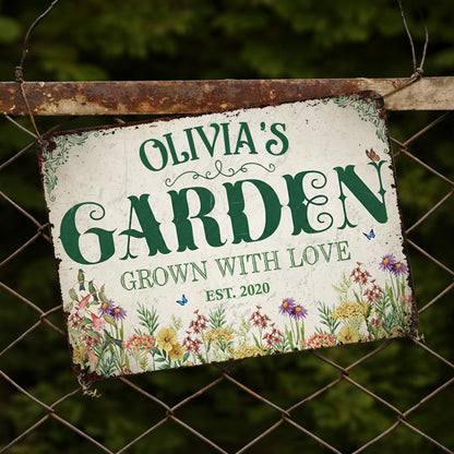 Garden Grown With Love, Flowers and Garden Decor