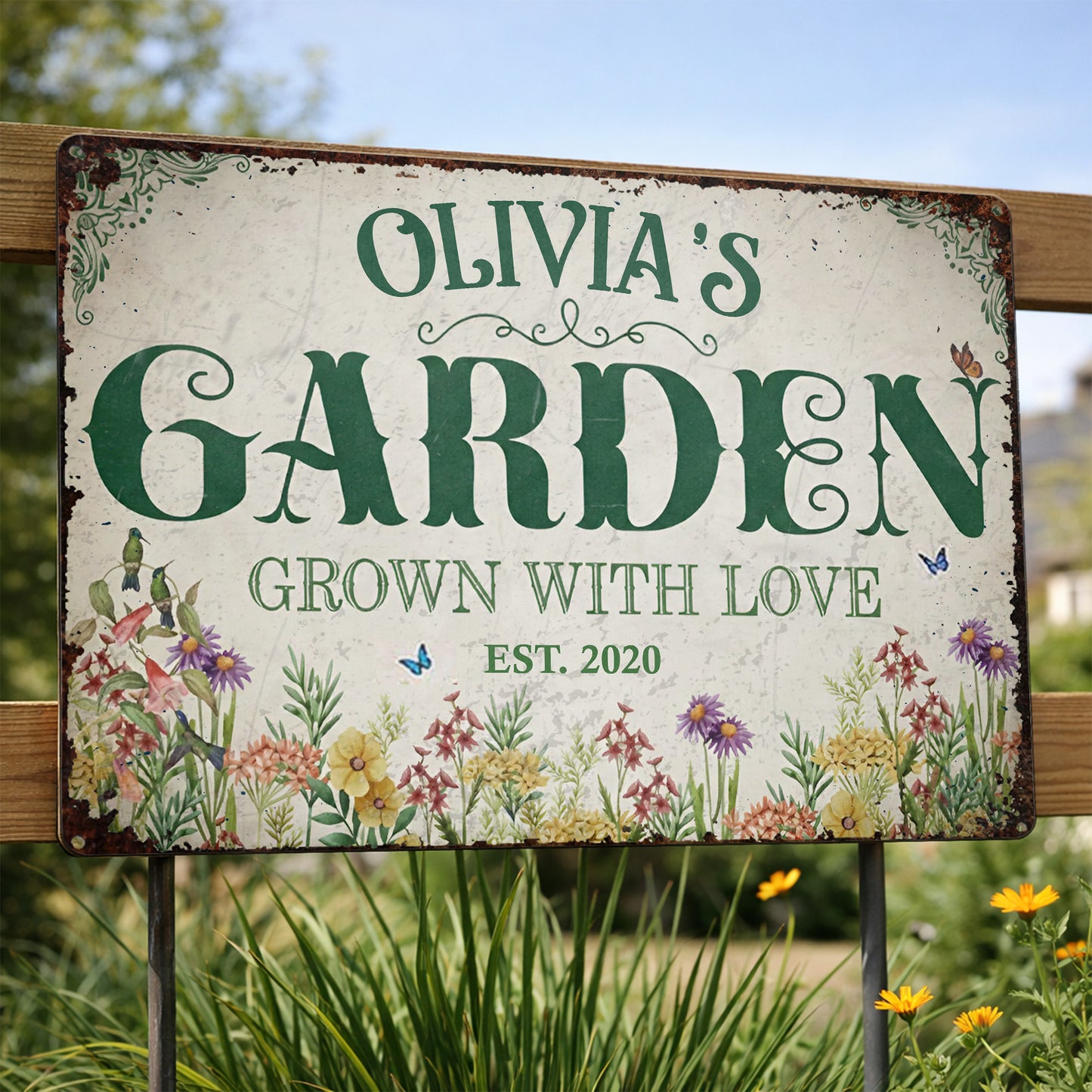 Garden Grown With Love, Flowers and Garden Decor