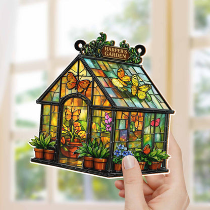 Brighten Your Windows With Colorful Butterflies And Flowers