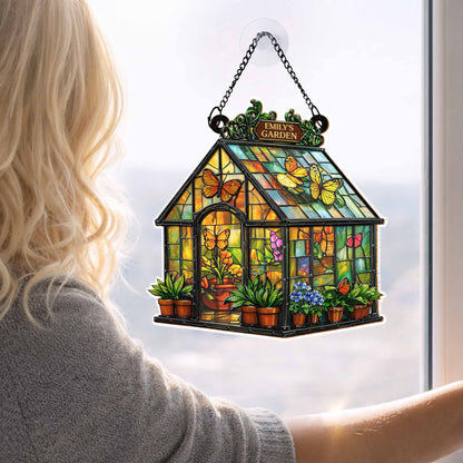 Brighten Your Windows With Colorful Butterflies And Flowers