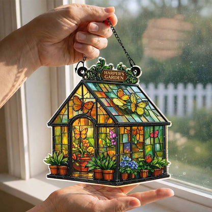 Brighten Your Windows With Colorful Butterflies And Flowers