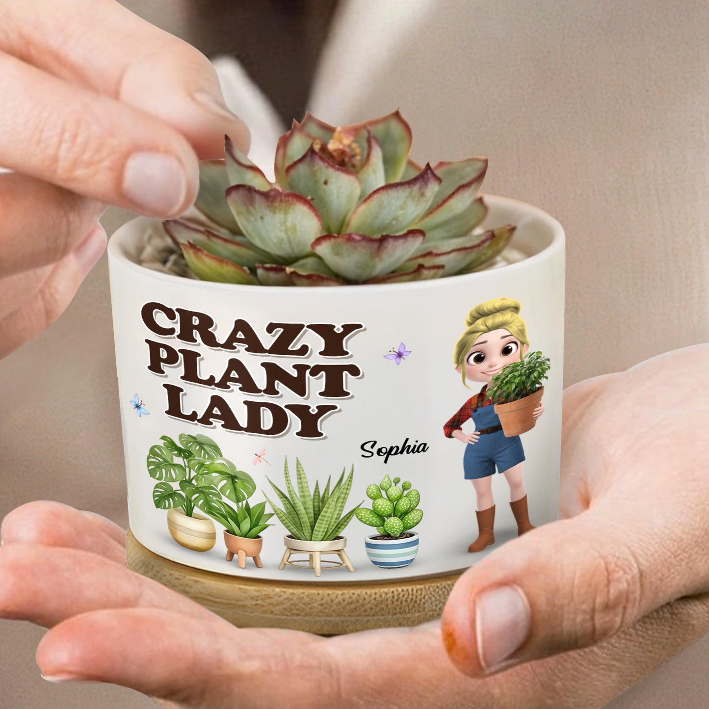 Crazy Plant Lady, Perfect For Plant Lovers