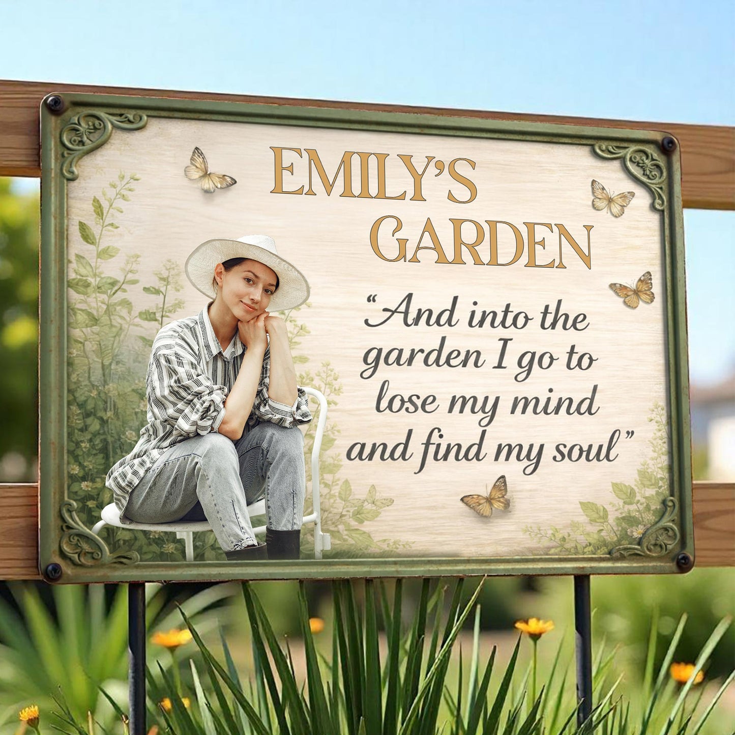 My Garden Into The Garden I Go Butterflies And Plants