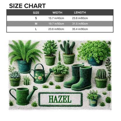 A Garden Is Where The Soul Finds Its Roots With Potted Cactus And Garden Boots