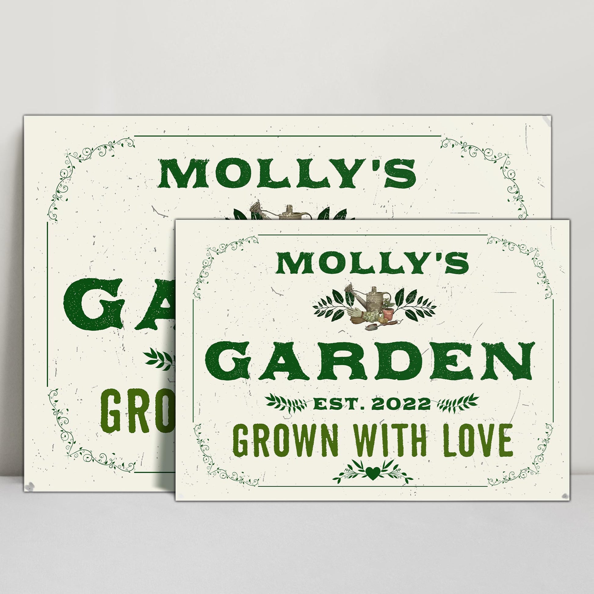 Grown With Love, Garden Tools And Plants