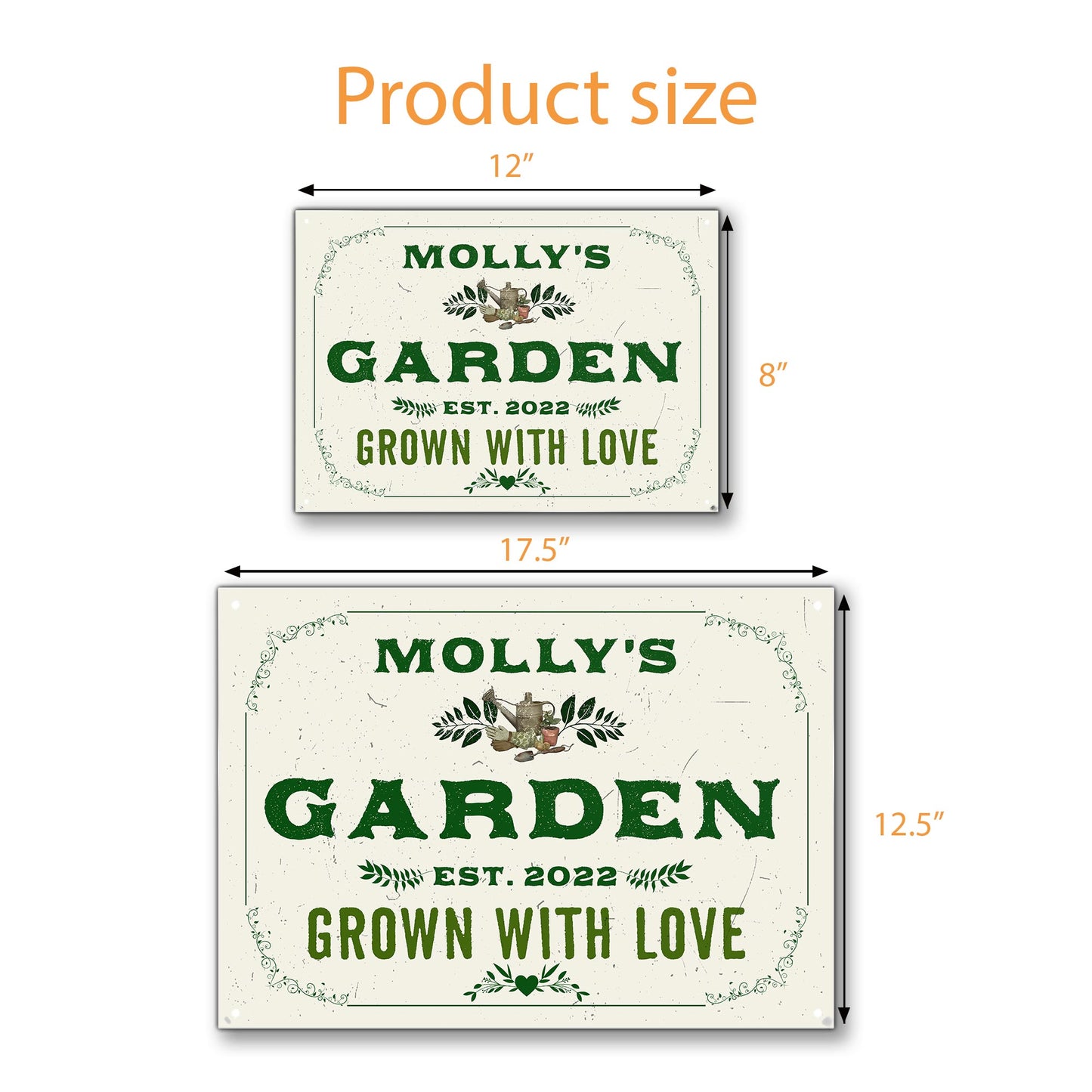 Grown With Love, Garden Tools And Plants