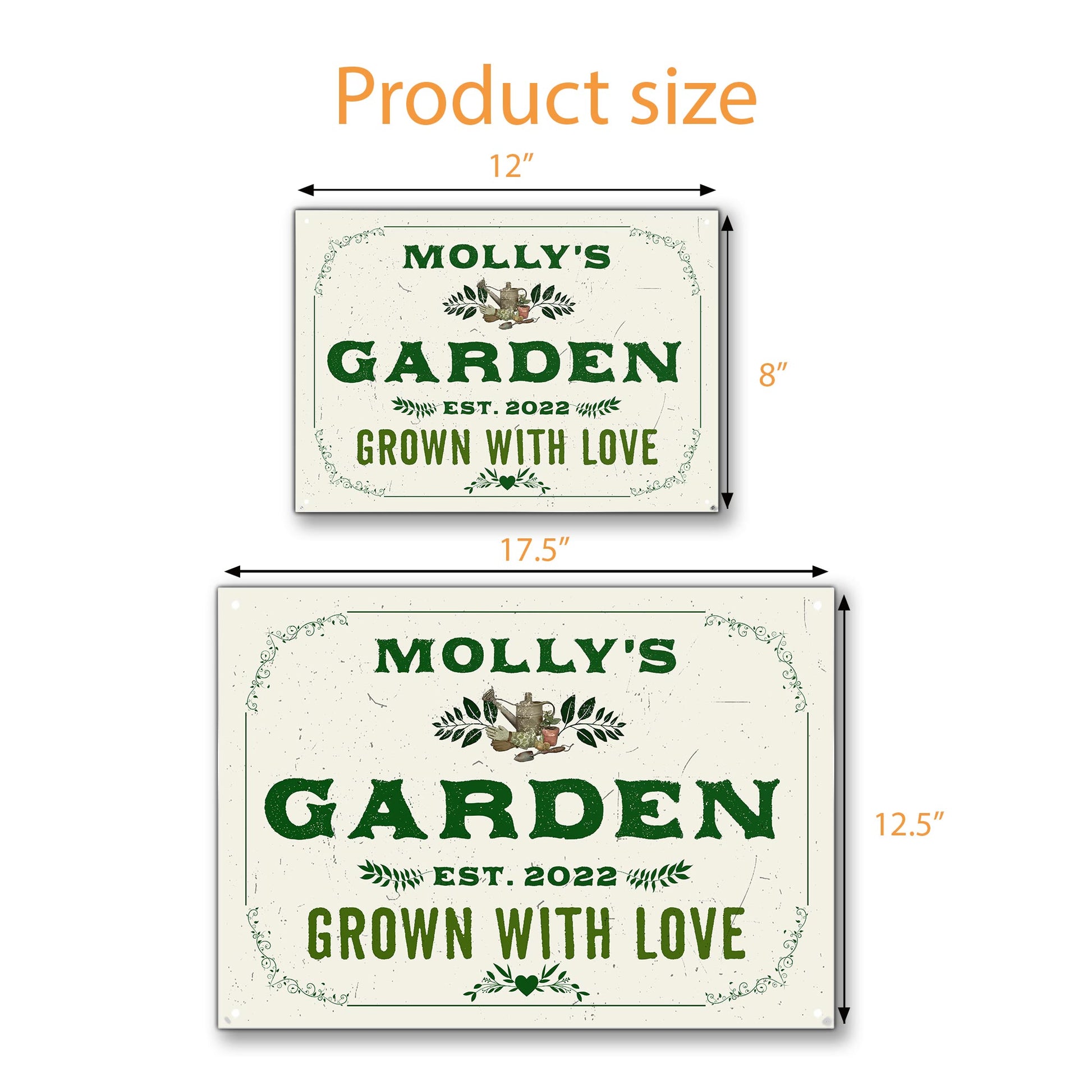 Grown With Love, Garden Tools And Plants