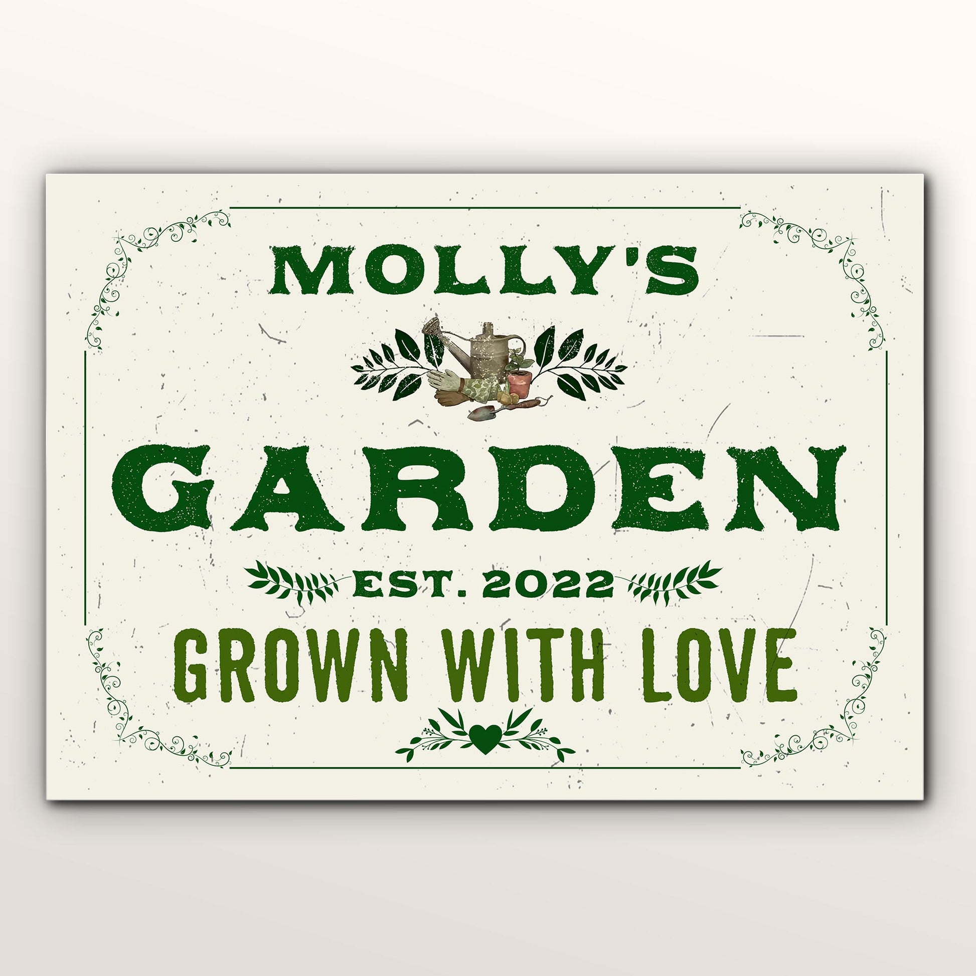 Grown With Love, Garden Tools And Plants