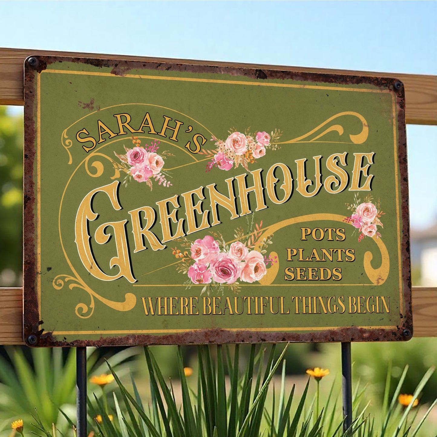 Where Beautiful Things Begin, Flowers, Pots, Plants