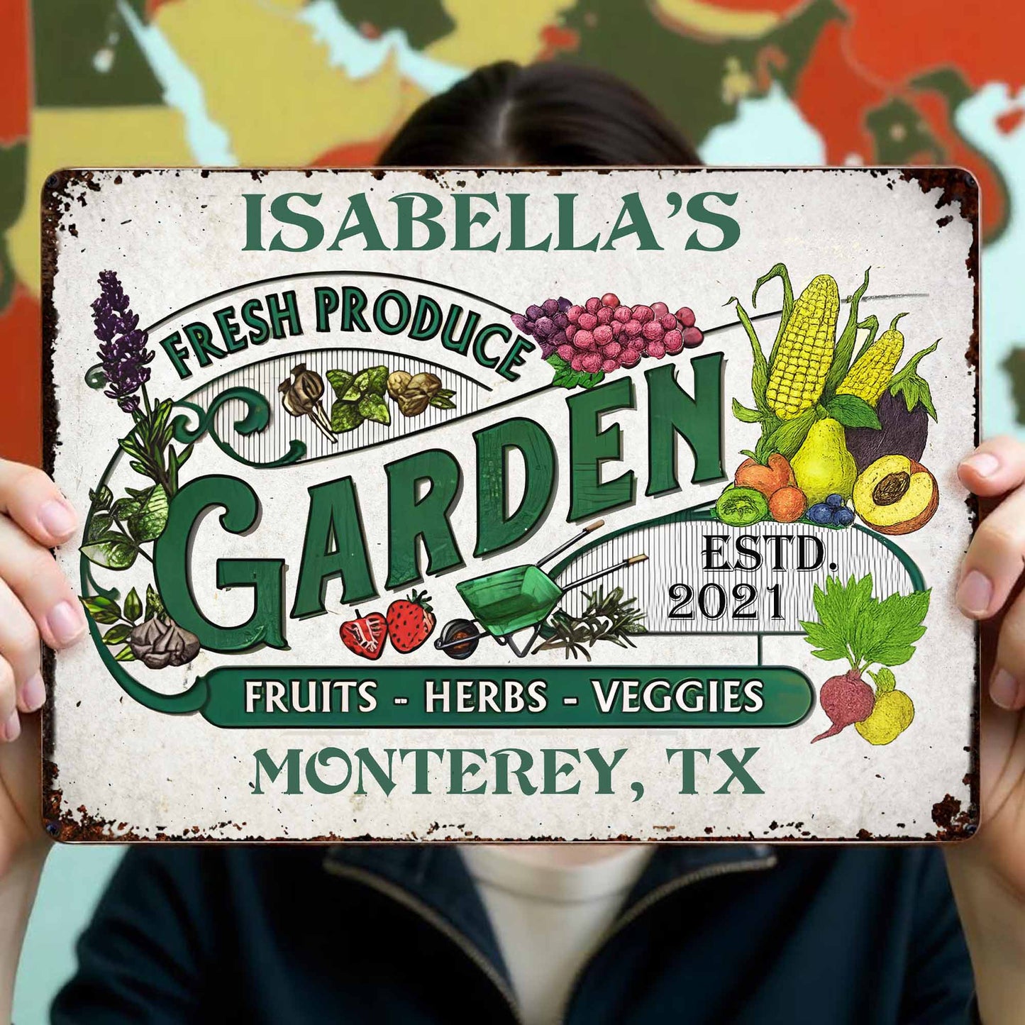 Fresh Produce Garden Fruits Herbs Veggies