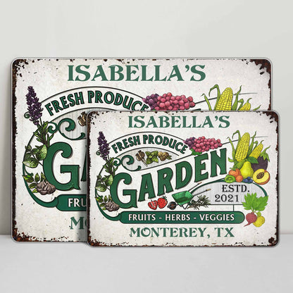 Fresh Produce Garden Fruits Herbs Veggies