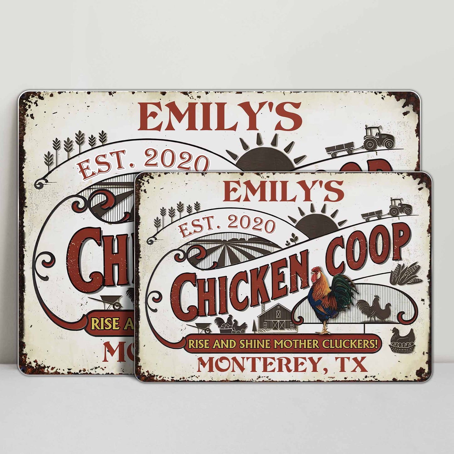 Rise And Shine Mother Cluckers At Chicken Coop