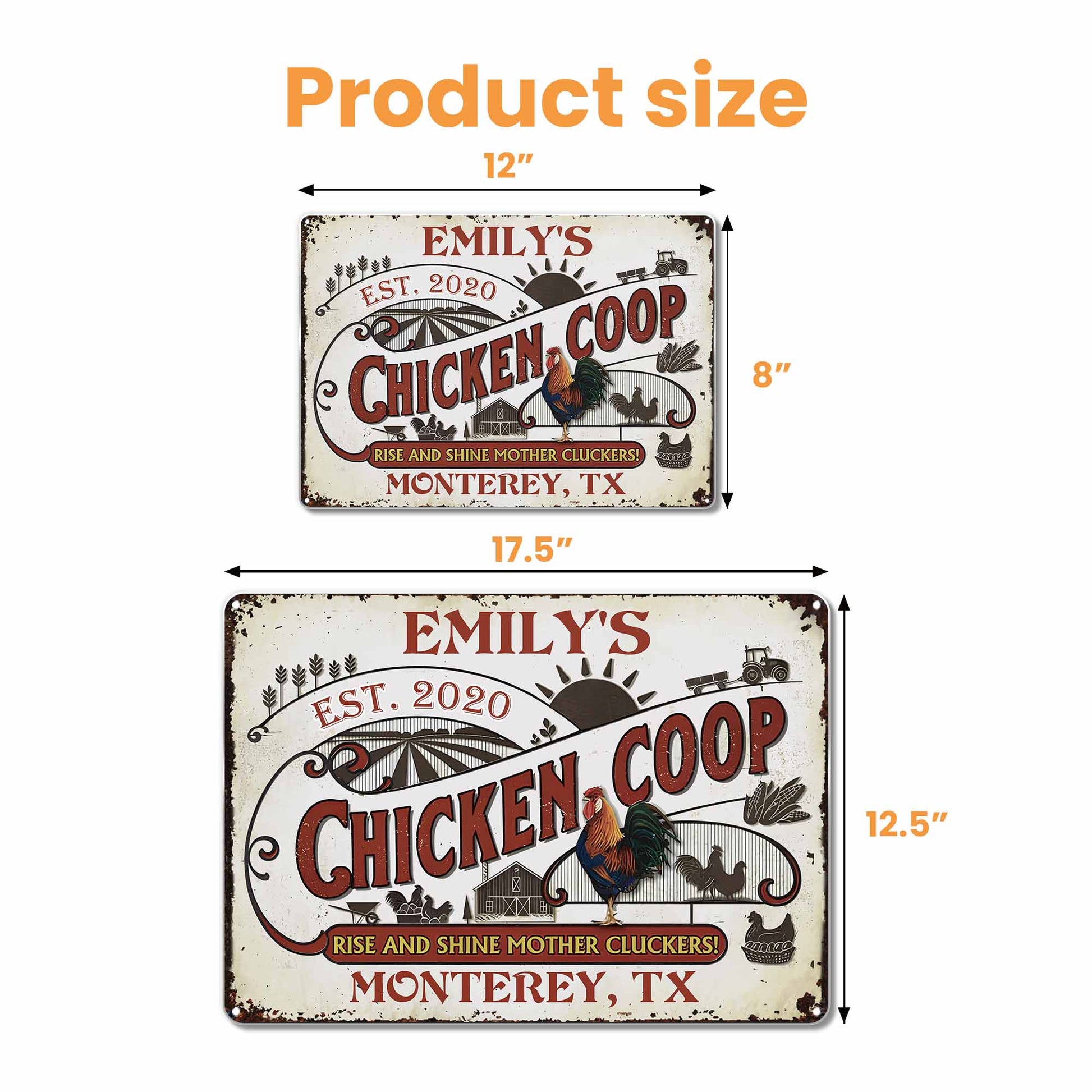 Rise And Shine Mother Cluckers At Chicken Coop