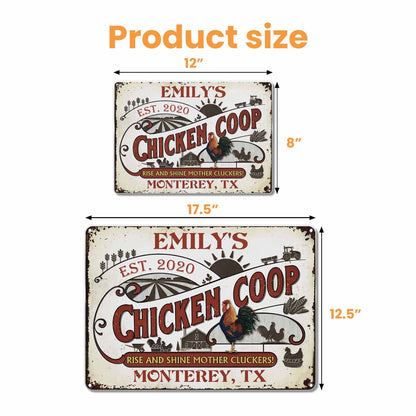 Rise And Shine Mother Cluckers At Chicken Coop