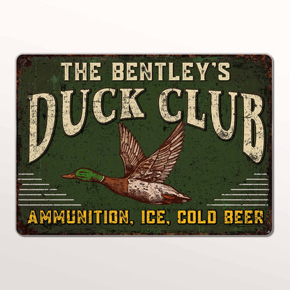 The Duck Club Ammunition Ice Cold Beer