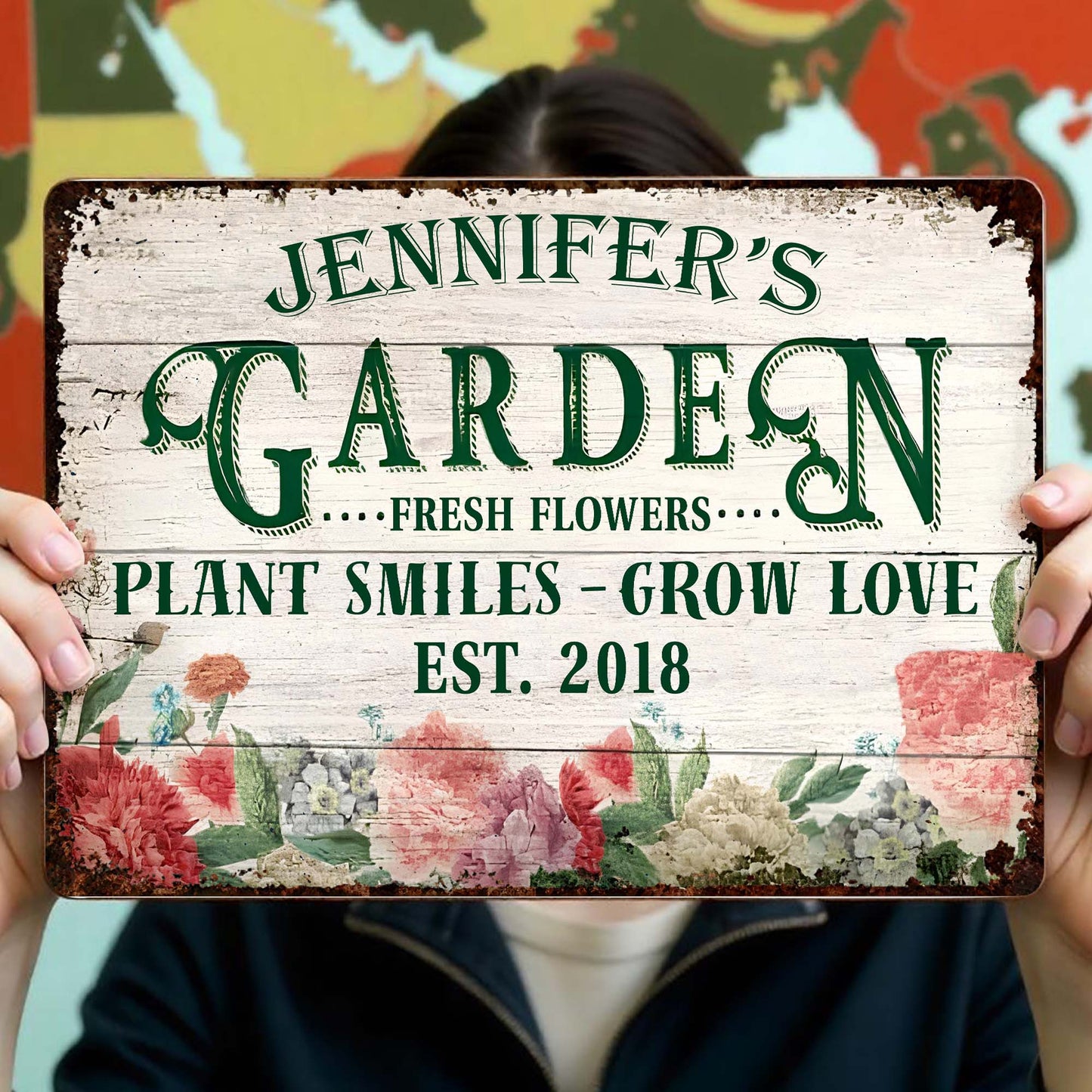 Plant Smiles Grow Love Garden Fresh Flowers