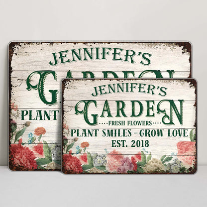 Plant Smiles Grow Love Garden Fresh Flowers