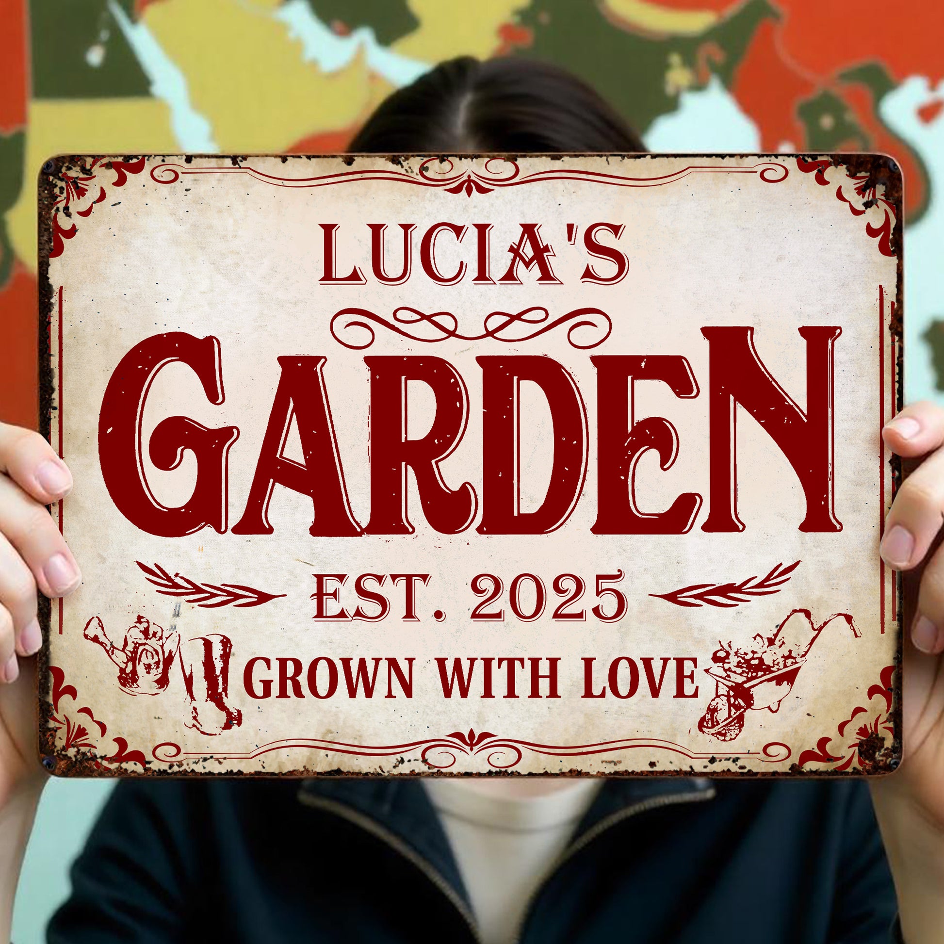 Grown With Love, Garden And Plant Themed