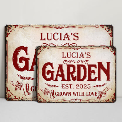 Grown With Love, Garden And Plant Themed