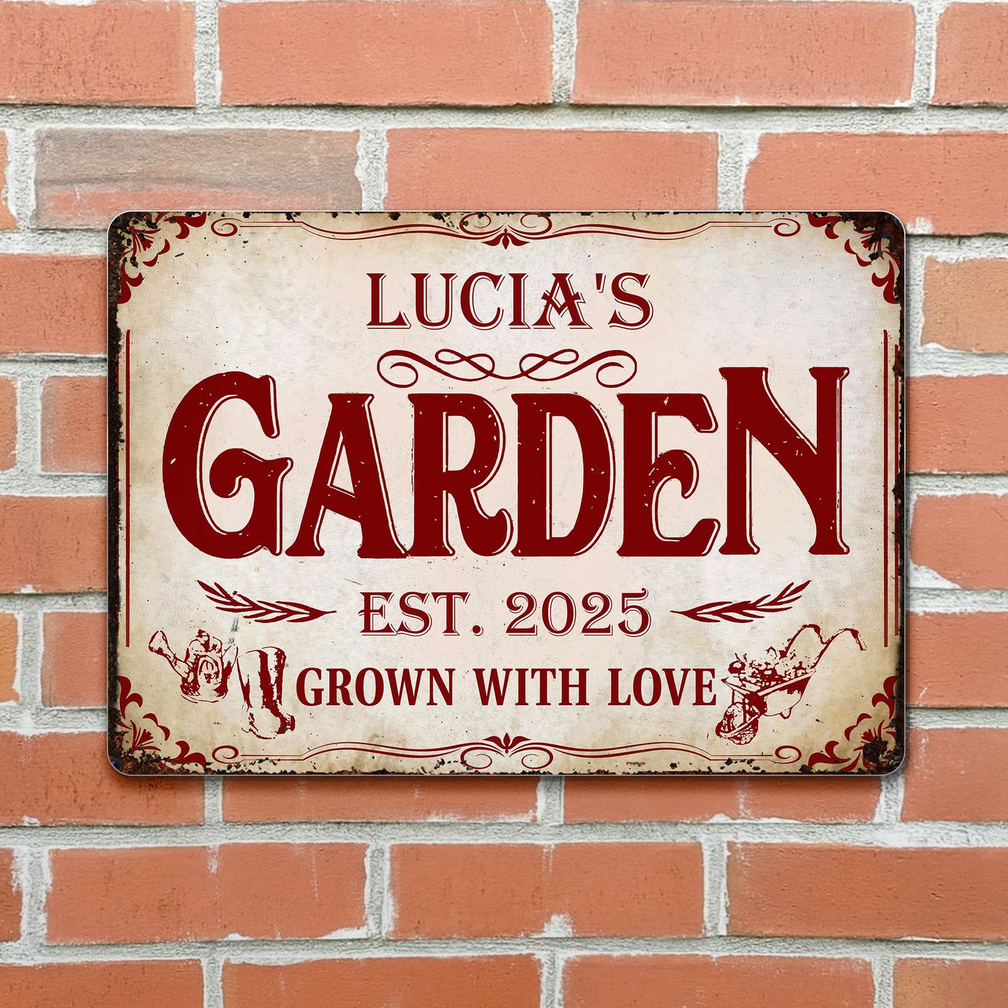 Grown With Love, Garden And Plant Themed