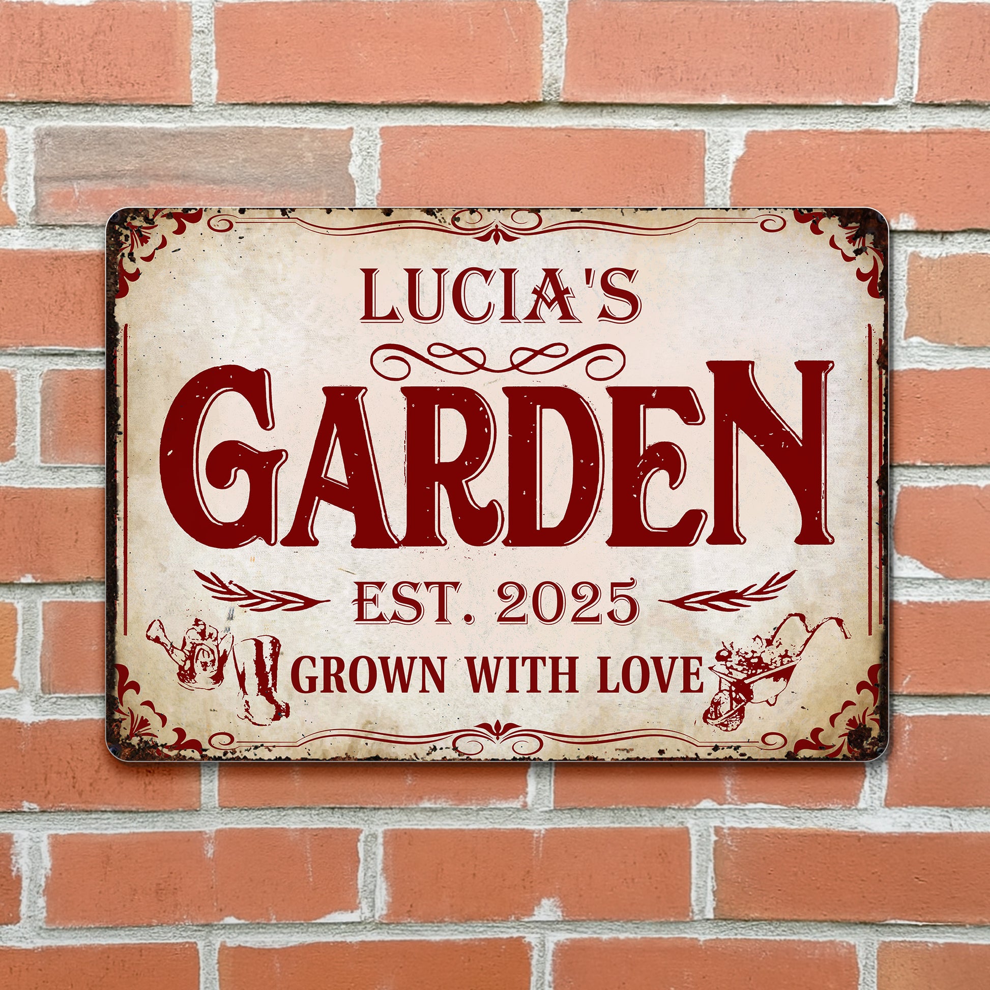 Grown With Love, Garden And Plant Themed