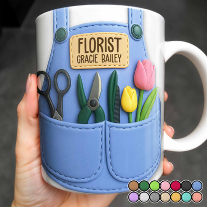 Florist Scissors Tulip And Other Flowers Design