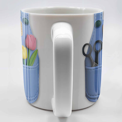 Florist Scissors Tulip And Other Flowers Design