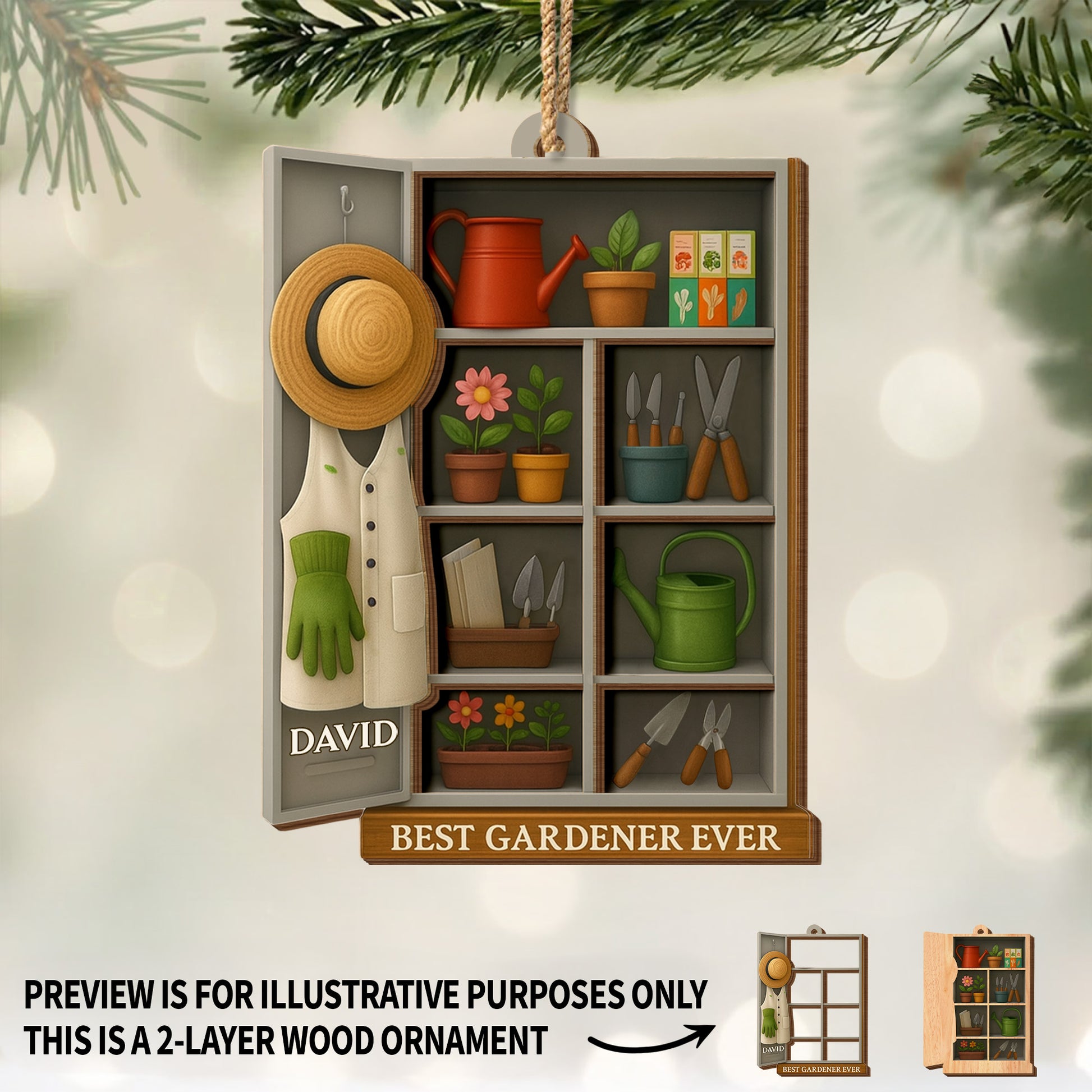 Best Gardener Ever, Tools and Plants