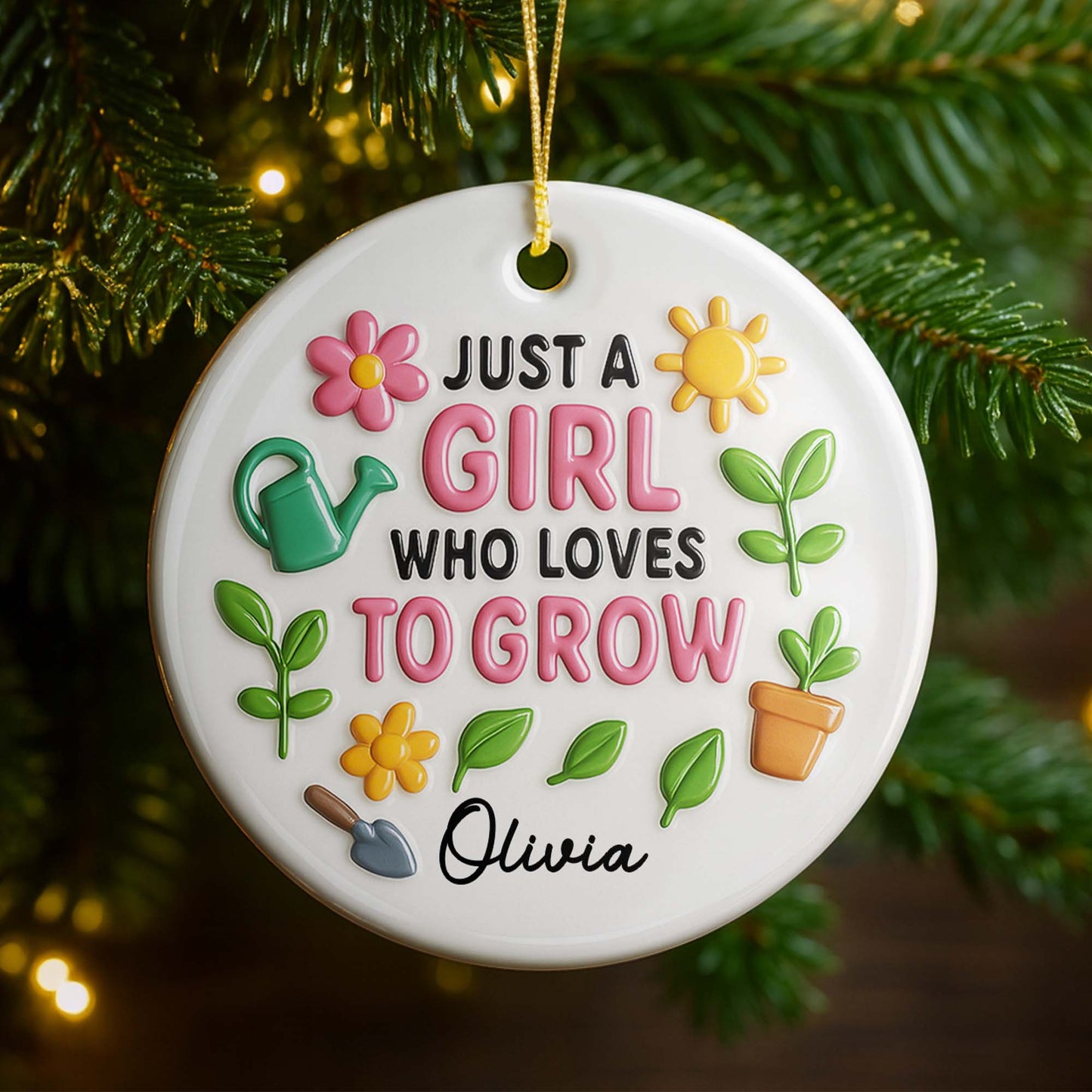 Just A Girl Who Loves To Grow, Flowers And Gardening Essentials